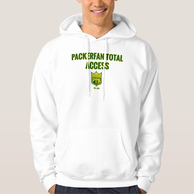 Packerfan Total Access Hoodie (Classic) (Framsida)