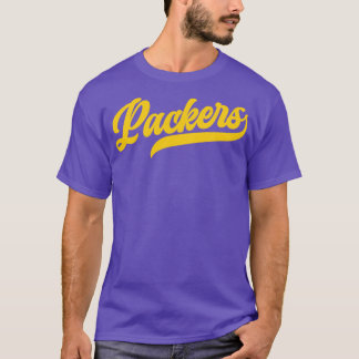 Packers Retro Grönt Bay Packers T Shirt