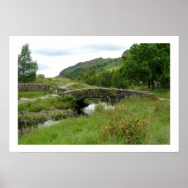 Packhorse Bridge i Watendlath Poster