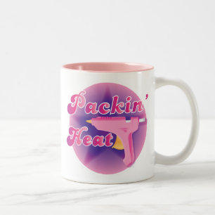 packin värmer kaffemuggen Två-Tonad mugg