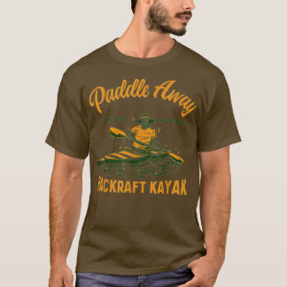 Packraft-Boat Rafts-Kayak Kayaking paddle Packra T Shirt