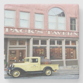 Packs Tavern, Asheville, Packs Tavern Stenunderlägg