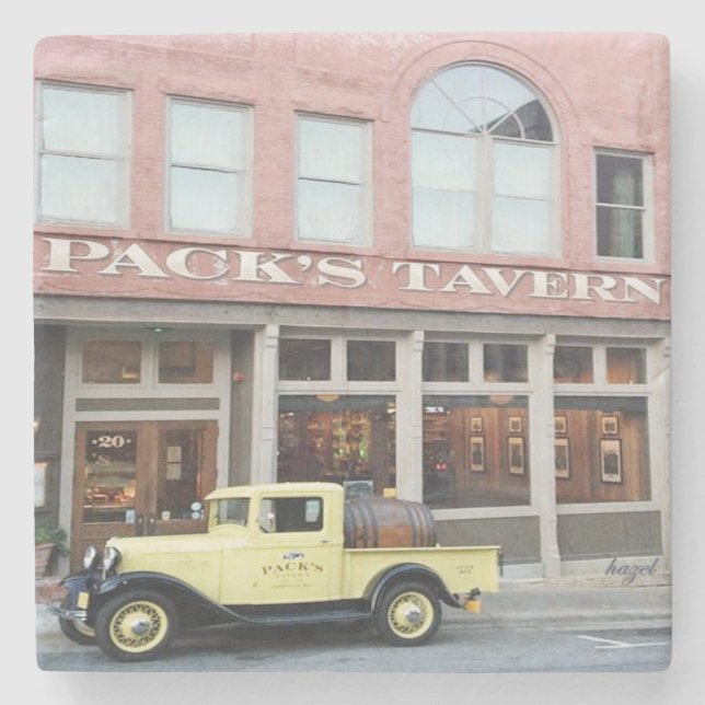 Packs Tavern, Asheville, Packs Tavern Stenunderlägg (Framsidan)