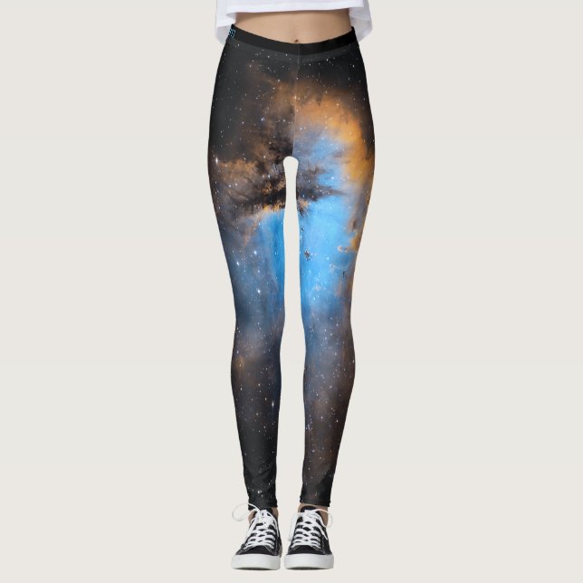 Pacman Nebula (NGC281) Leggings (Framsida)