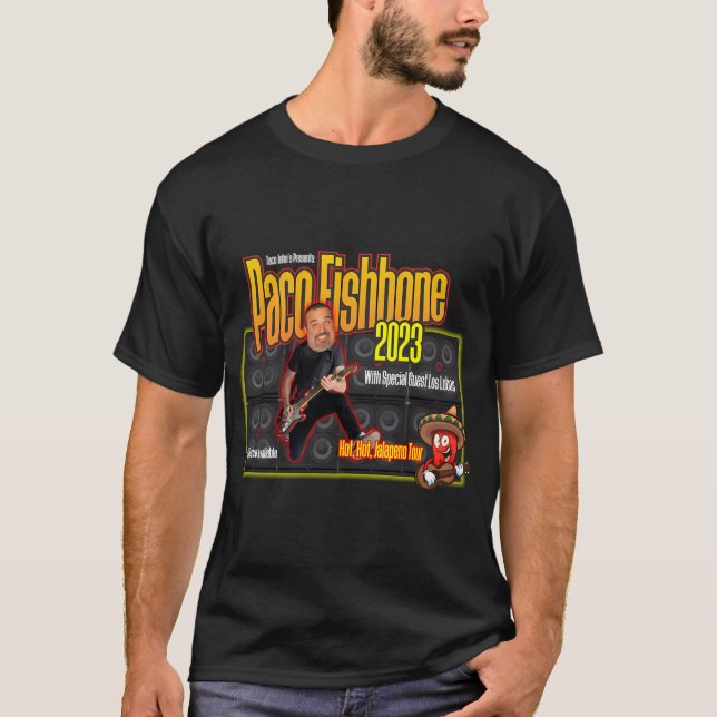 Paco In Concert T Shirt (Framsida)