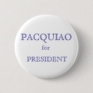 PACQUIAO för, PRESIDENT Knapp