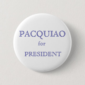 PACQUIAO för, PRESIDENT Knapp