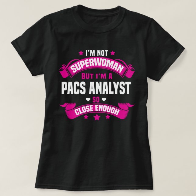 PACS-analytiker T Shirt (Design framsida)