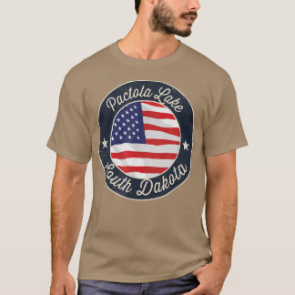 Pactola Lake - Patriotic South Dakota Souvenir T-S T Shirt