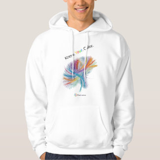 Pactomik. Vet du. Ditt. Färg. Hoodie
