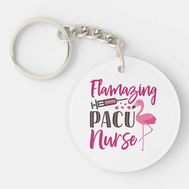 PACU Nurse Flamingo Nurse's Week Appreciation Gift (Framsidan)