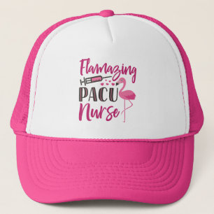 PACU Nurse Flamingo Nurse's Week Appreciation Gift Keps
