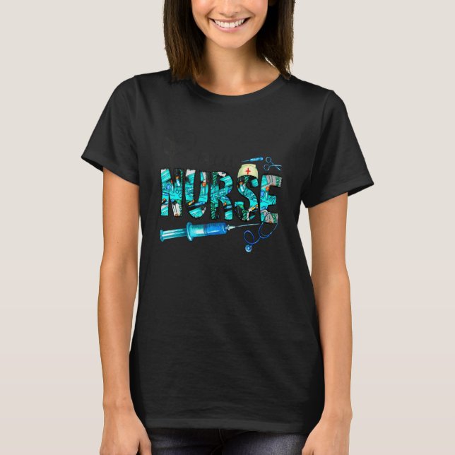 Pacu Nurse Post Anaesthesia Care Unit Nurse T Shirt (Framsida)
