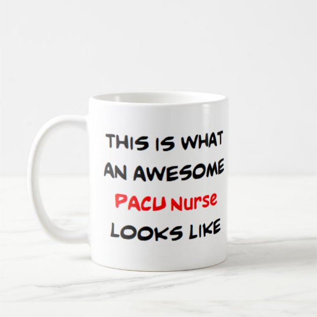 pacu-sjuksköterska, fantastisk mugg (Vänster)