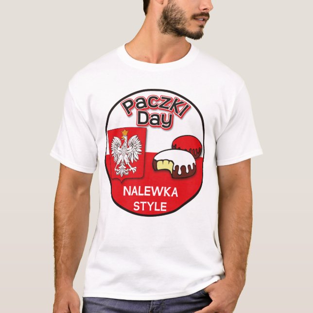 Paczki dag - Nalewka stil T Shirt (Framsida)