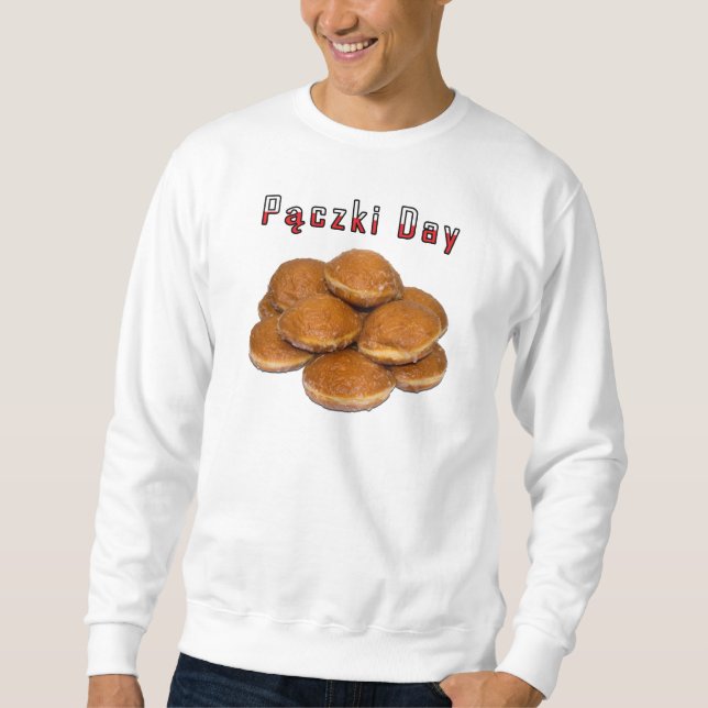Paczki-dagen Lång Ärmad Tröja (Framsida)