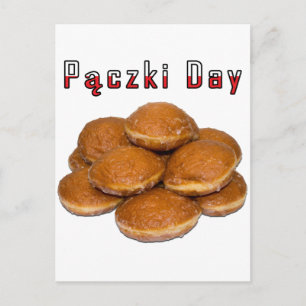 Paczki-dagen Vykort