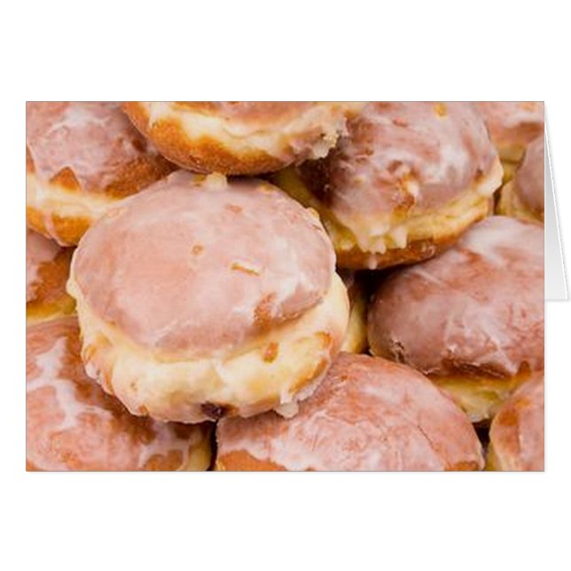 Paczki ett Michigan original Hälsningskort (Framsidan Horizontal)