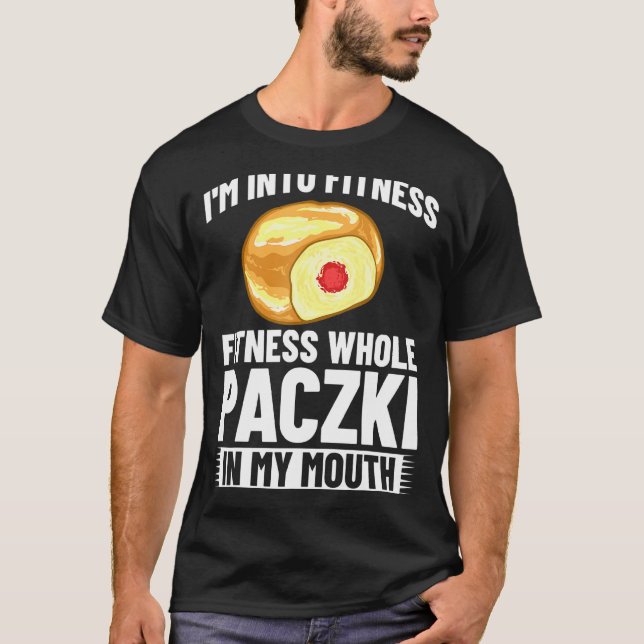 Paczki Polska Donut Polen Dessert 1 T Shirt (Framsida)