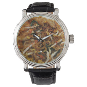 Pad Thai [ผัดไทย] Thailändsk gatmat Armbandsur