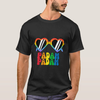 Padam Padam - Lgbtq+ Pride Månad - Glass Rainbow T Shirt