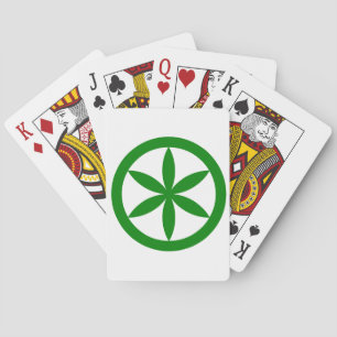 Padania som leker kort spel kort