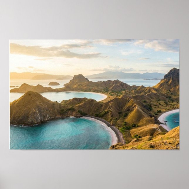 Padar Island Affisch (Framsidan)