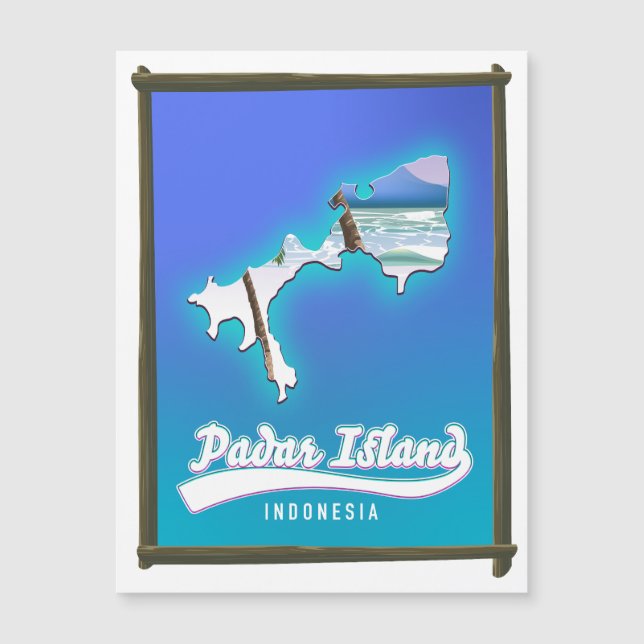 Padar Island Indonesien (Framsida)