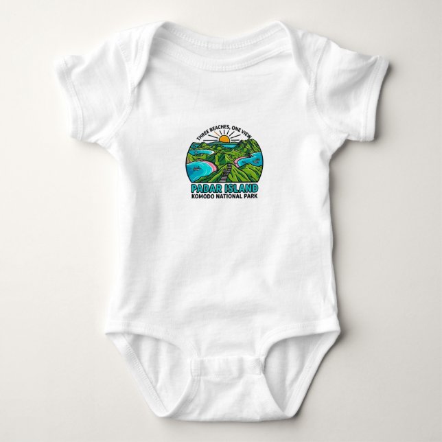 PADARÖN, KOMODO NATIONALPARK T SHIRT (Framsida)