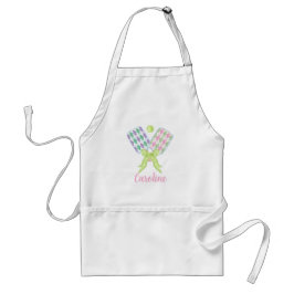Paddadar med färgen Preppy Watercolor Argyle Pickl Förkläde