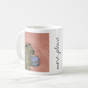 Paddan önskar "mer, behar" muggen kaffemugg