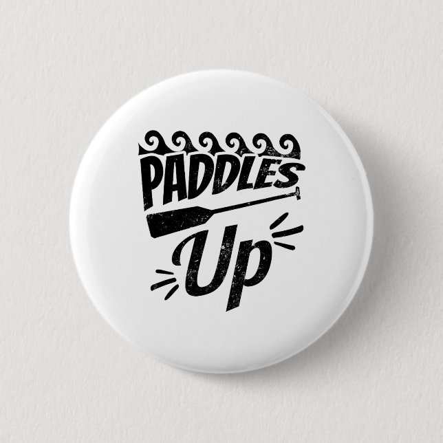 Paddar uppåt Design Dragon Boat Knapp (Framsida)