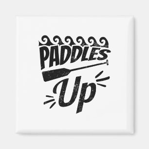 Paddar uppåt Design Dragon Boat Magnet