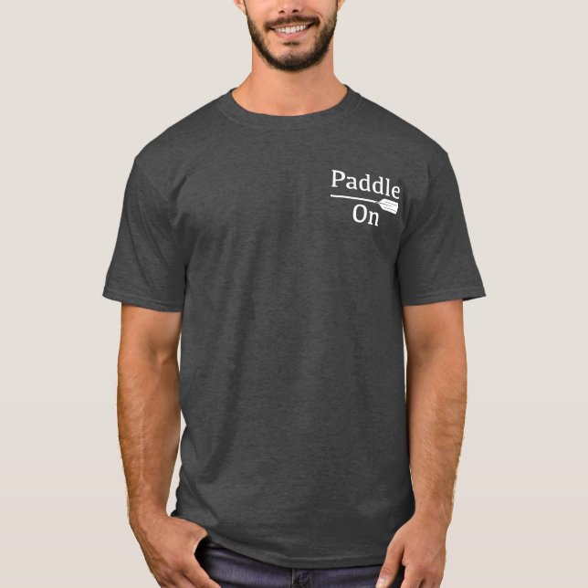 Paddel On Design - Manar Basic Mörk T-Shirt (Framsida)