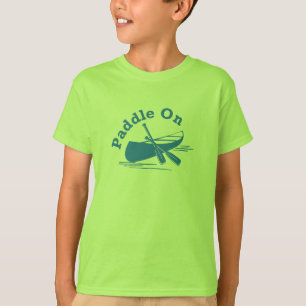 Paddel på design - barnens grundläggande T-Shirt