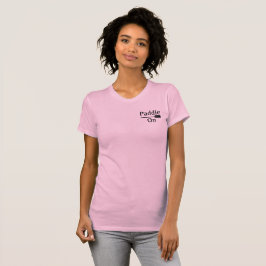 Paddel på design - Kvinnors Bella+Canvas Slim Pass T Shirt