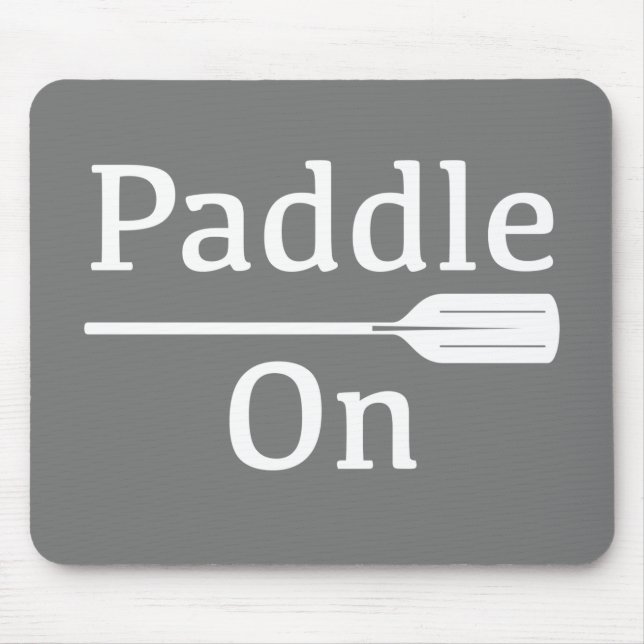 Paddel på design - musknapp musmatta (Framsidan)