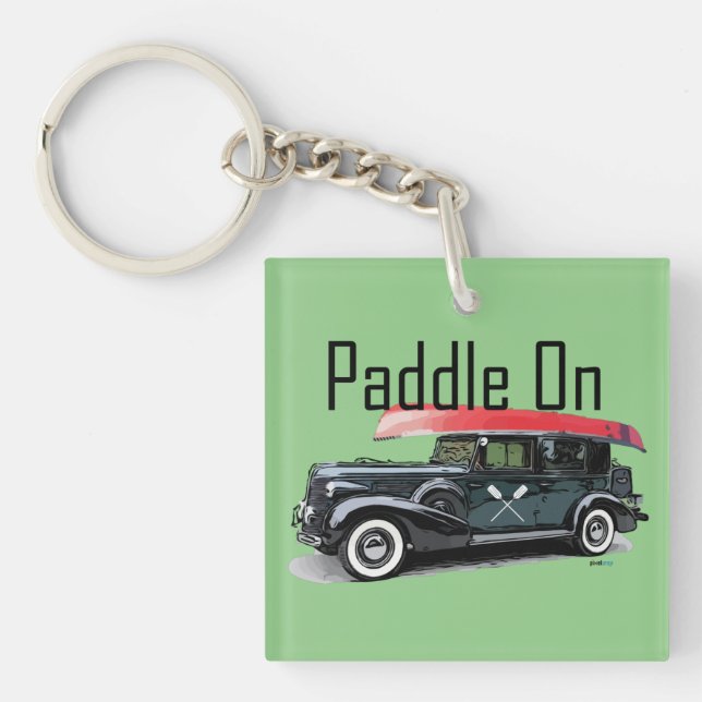 Paddel på klassisk bildesign - fyrkant (dubbla-sid (Framsidan)