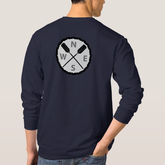 Paddel på Utforskaren Design - Manar Basic Long SL T Shirt (Baksida)