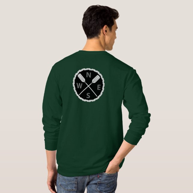 Paddel på Utforskaren Design - Manar Basic Long SL T Shirt (Hel baksida)
