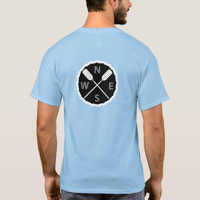 Paddel på Utforskaren-design - Manar Basic-Shirt T Shirt (Baksida)