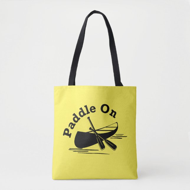 Paddel vid design - allt-över-utskrift, verktygslå tygkasse (Framsida)