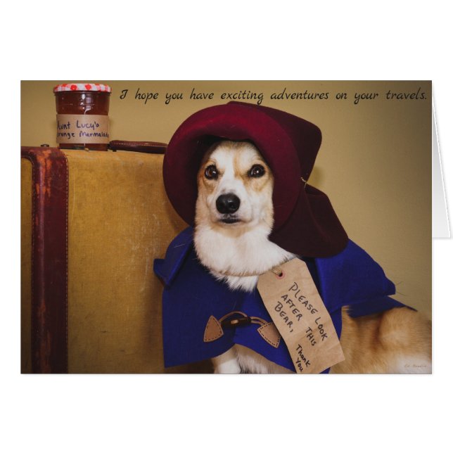 Paddington Bra Resa-kort Hälsningskort (Framsidan Horizontal)