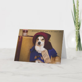 Paddington Corgi Hämta brunnkort Kort