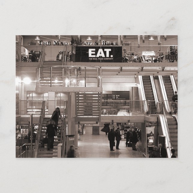 Paddington Station, Concle III Vykort (Framsida)