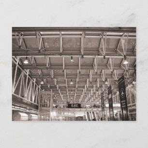 Paddington Station, entréhall, London Vykort