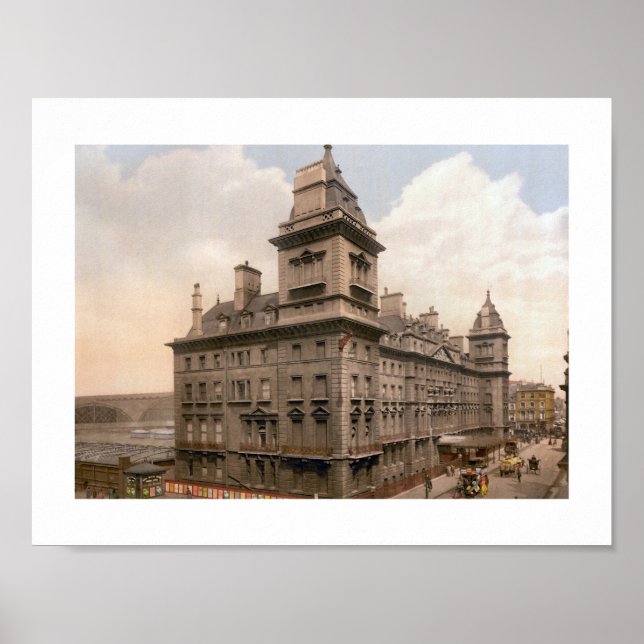 Paddington Station, London England Poster (Framsidan)