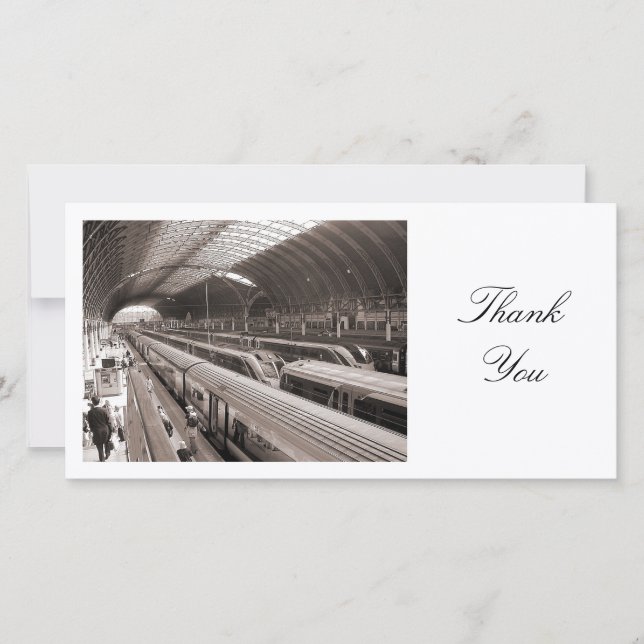 Paddington Station - Tack Kort (Framsida)