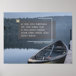 Paddla din egen kanot poster