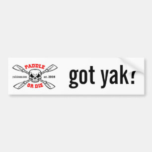 Paddla eller dö Yakinmo.com haryak? Bildekal